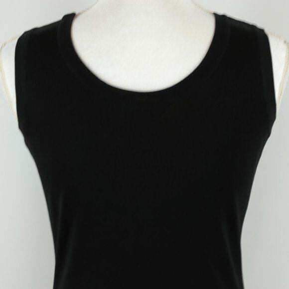 Exclusively Misook Women's XXS Petite Scoop Neck Spring Weight Knit Tank Top - Picture 4 of 6